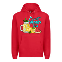 Red sweet summer time no background Premium Hoodie - Jasminsmagicworld