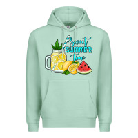 Seafoam sweet summer time no background Premium Hoodie - Jasminsmagicworld