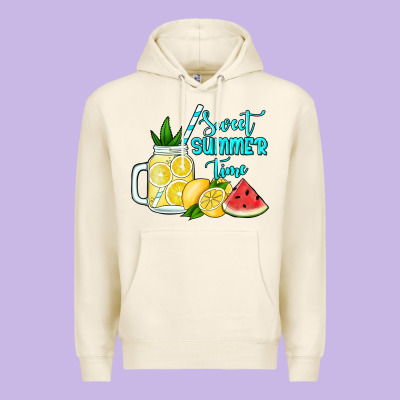 Sweet Summer Time No Background Premium Hoodie Designed By Jasminsmagicworld