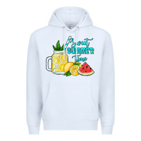 White sweet summer time no background Premium Hoodie - Jasminsmagicworld
