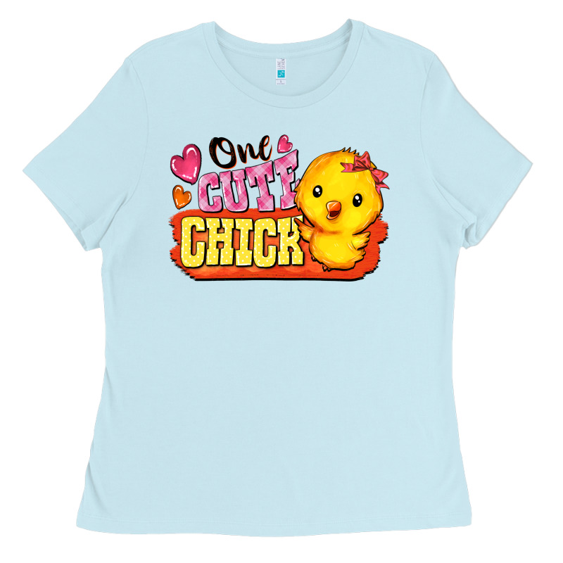 One Cute Chick Ladies Tee by FaDigitalArtStudio | Teevron