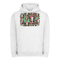 Pigment Lunar Rock baby cow floral aztec background Urban Hoodie - Jasminsmagicworld