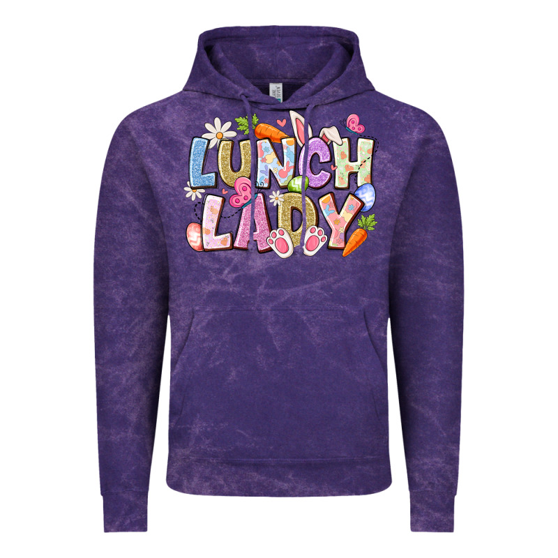 Lunch Lady Easter Vintage Hoodie by CowhideDigitalArt | Teevron