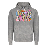 Cloud Rock lunch lady easter Vintage Hoodie - CowhideDigitalArt
