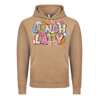 Vintage Coffee lunch lady easter Vintage Hoodie - CowhideDigitalArt