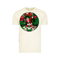 Vintage Arctic Dancing santa Vintage Tee - FaDigitalArtStudio