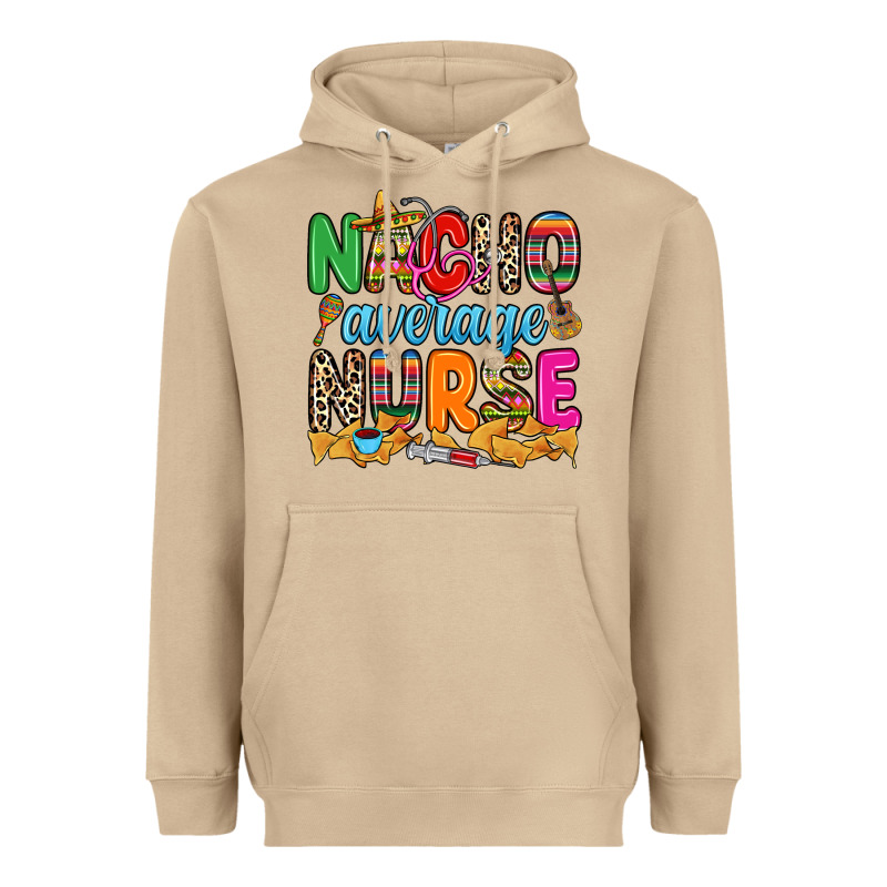 Nacho Average Nurse Heavyweight Hoodie by RanaPortraitStore | Teevron