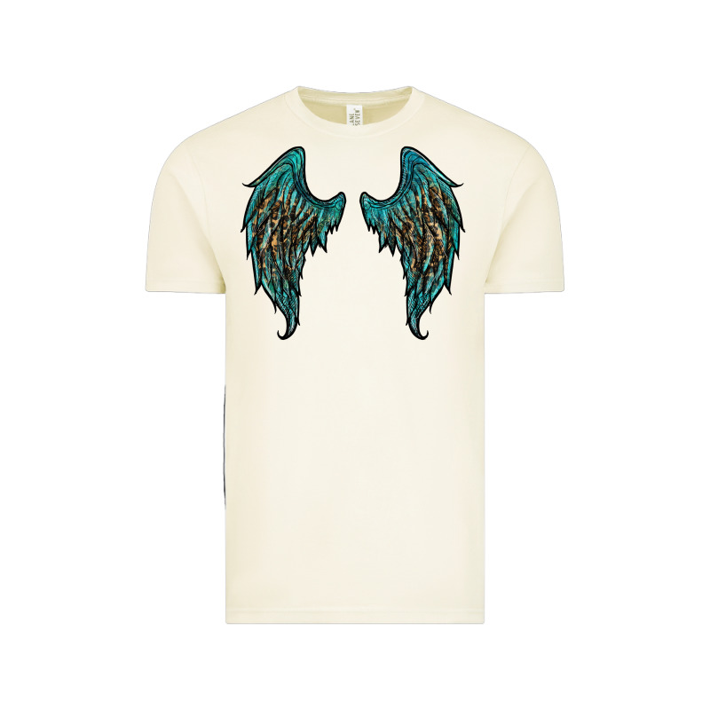 Turquoise Leopard Wings Vintage Tee by RanaPortraitStore | Teevron