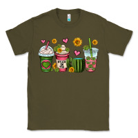 Army Green stuck on you cactus coffee cups Classic Tee - OliviaCreatesArt