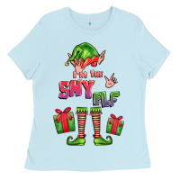 Im The Shy Elf Elf Ladies Tee | Teevron