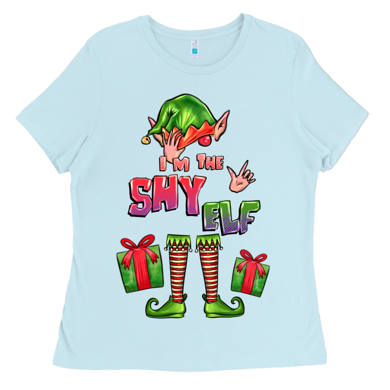 Im The Shy Elf Elf Ladies Tee by FaDigitalArtStudio | Teevron