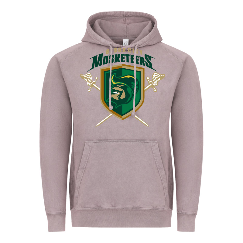 Sioux City Musketeers Vintage Hoodie by DesigneFamous | Teevron