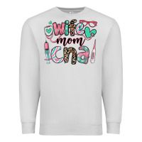 Dove Grey wife mom cna certified nursing assistant Premium Sweatshirt - RanaPortraitStore