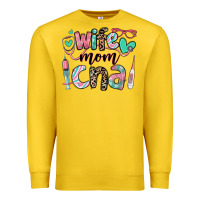 Lemon wife mom cna certified nursing assistant Premium Sweatshirt - RanaPortraitStore