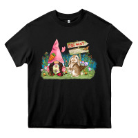 Easter Gnome And Rabbit Egg Hunt  Easter Day Heavy Core Tee | Teevron