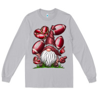 Moon Dust American Football Gnome Long Sleeve Tee - CowhideDigitalArt