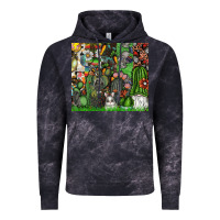 Cloud Black easter Vintage Hoodie - CowhideDigitalArt