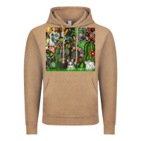 Vintage Coffee easter Vintage Hoodie - CowhideDigitalArt
