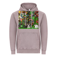 Vintage Zinc easter Vintage Hoodie - CowhideDigitalArt