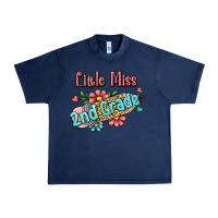 Navy little miss second grade Urban Heavy Tee - Jasminsmagicworld
