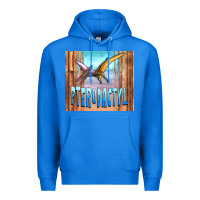 True Royal dinosaur pterodactyl Premium Hoodie - Artiststas