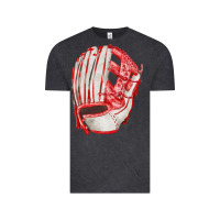 Vintage Black Catchers Mitt Fa Element Vintage Tee - FaDigitalArtStudio
