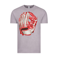 Vintage Zinc Catchers Mitt Fa Element Vintage Tee - FaDigitalArtStudio