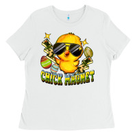 White chick magnet Ladies Tee - FaDigitalArtStudio