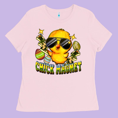 Chick Magnet Ladies Tee Designed By Fadigitalartstudio