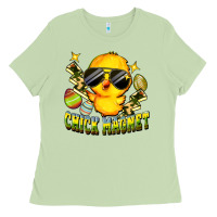 Matcha chick magnet Ladies Tee - FaDigitalArtStudio