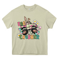 Mossy Egg crusher monster truck Heavy Core Tee - CowGirlArtShop