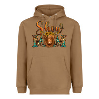Toasted Coconut show mom long haired cow Heavyweight Hoodie - Jasminsmagicworld