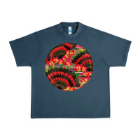 Midnight Navy hispanic heritage month round earrings Urban Heavy Tee - BundleAndBundleShop