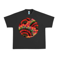 Pigment Black hispanic heritage month round earrings Urban Heavy Tee - BundleAndBundleShop