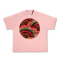 Salmon hispanic heritage month round earrings Urban Heavy Tee - BundleAndBundleShop
