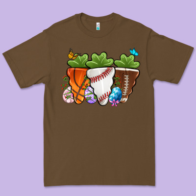 Easter Day Sports Easter Sports Carrots Premium Tee Designed By Oliviacreatesart