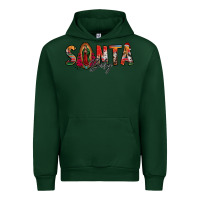 Forest Green santa baby lady of guadalupe Urban Hoodie - Jasminsmagicworld