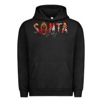 Pigment Black santa baby lady of guadalupe Urban Hoodie - Jasminsmagicworld