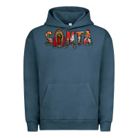 Pigment Midnight Navy santa baby lady of guadalupe Urban Hoodie - Jasminsmagicworld