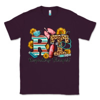 Plum respiratory therapist western Classic Tee - OliviaCreatesArt