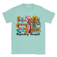Seafoam respiratory therapist western Classic Tee - OliviaCreatesArt
