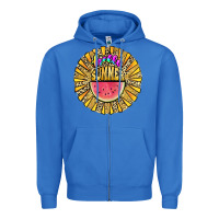 True Royal hello summer Zipper Hoodie - JahusDesignShop