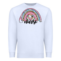 White western nurse rainbow Premium Sweatshirt - RanaPortraitStore