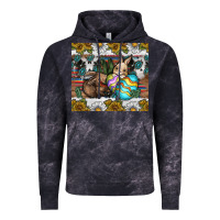 Cloud Black easter Vintage Hoodie - CowhideDigitalArt