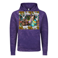 Cloud Purple easter Vintage Hoodie - CowhideDigitalArt
