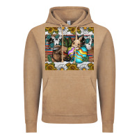Vintage Coffee easter Vintage Hoodie - CowhideDigitalArt
