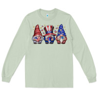 Matcha American Gnomes Long Sleeve Tee - CowhideDigitalArt