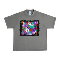 Tornado halloween ghost and turquoise glitter background Urban Heavy Tee - BundleAndBundleShop