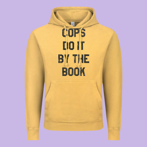Cops Do It By The Book 1988, Halloween Vintage Hoodie Designed By Designefamous
