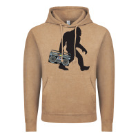 Vintage Coffee bigfoot beatbox boom box retro   bigfoot boom box Vintage Hoodie - DesigneFamous